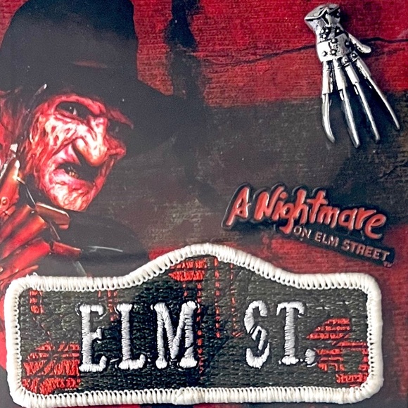 A Nightmare on Elm Street Pin and Patch Set - Unopened, Never Worn - Picture 3 of 3